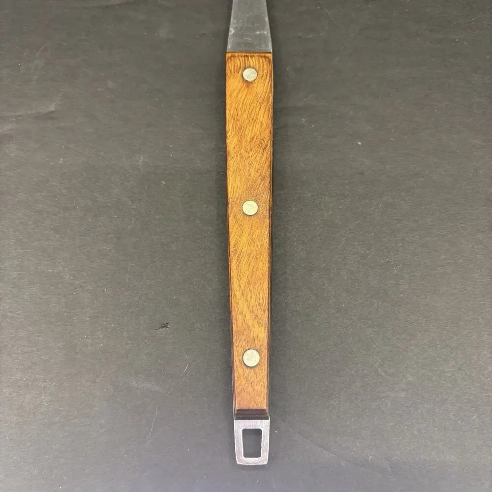 EKCO Flint 2 Prong 12” Meat‎ Carving Fork Mid Century Modern Stainless Vintage